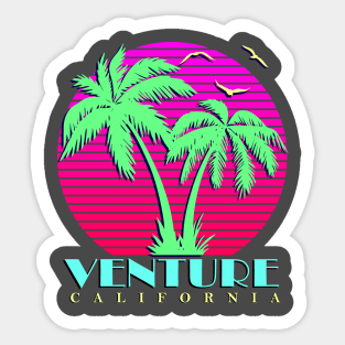 Venture California Sticker